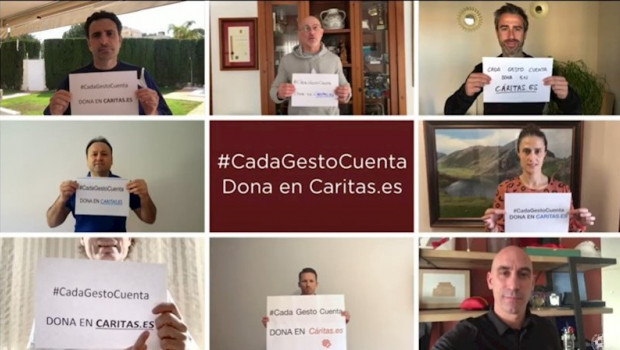 ep la rfef se une a la campana de caritas cada gesto cuenta
