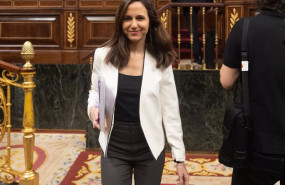ep la secretaria general de podemos ione belarra llega a una sesion plenaria en el congreso de los