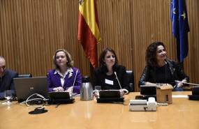 ep la vicepresidenta de asuntos economicos nadia calvino la portavoz del grupo parlamentario