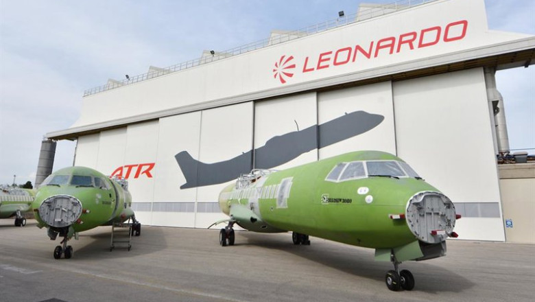 ep leonardo produces the entire fuselage and the vertical and horizontal tail stabilisers made of