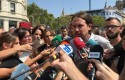 ep liderpodemos pablo iglesias atiendelos mediosbarcelona ep liderpodemos pablo iglesias atiendelos mediosbarcelona