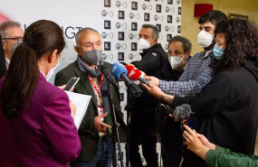 ep pepe alvarez atiende a los medios antes de clausurar el 14 congreso estatal de la union de