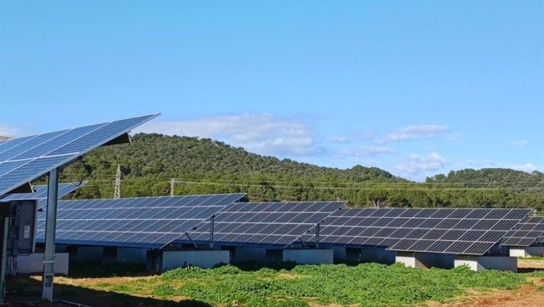 Planta solar de Endesa en Ca Na Lloreta (Alcúdia). | ENDESA ep planta solar de endesa en ca na lloreta alcudia