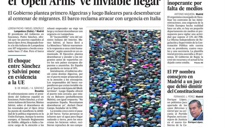Portada de El País del lunes 18 de agosto | EL PAÍS ep portadapaislunes 18agosto