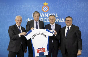 ep rce espanyol y estrella damm renuevan su acuerdo de patrocicio carlos garcia pont vicepresidente