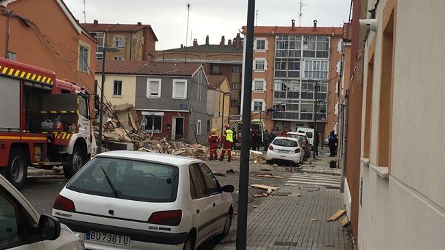 Vivienda siniestrada en Burgos | EUROPA PRESS ep vivienda siniestradaburgos