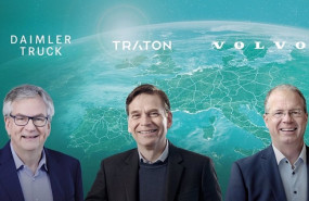 ep volvo daimler truck y traton desarrollaran una red de carga para vehiculos comerciales en europa