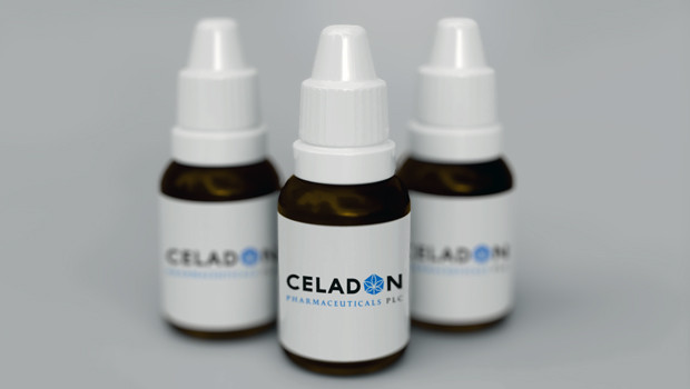 dl celadon pharmaceuticals plc aim health care healthcare pharmaceuticals and biotechnology cannabis producers logo 20230113