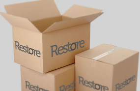 dl restore aim document management information records boxes storage logo dl restore aim document management information records boxes storage logo