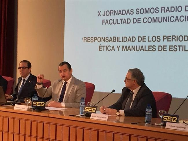 Antonio Sanz durante su intervención en las jornadas | DELEGACIÓN DEL GOBIERNO ep antonio sanz duranteintervencionlas jornadas