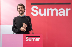 ep archivo   el portavoz de sumar y ministro de cultura ernest urtasun durante una rueda de prensa