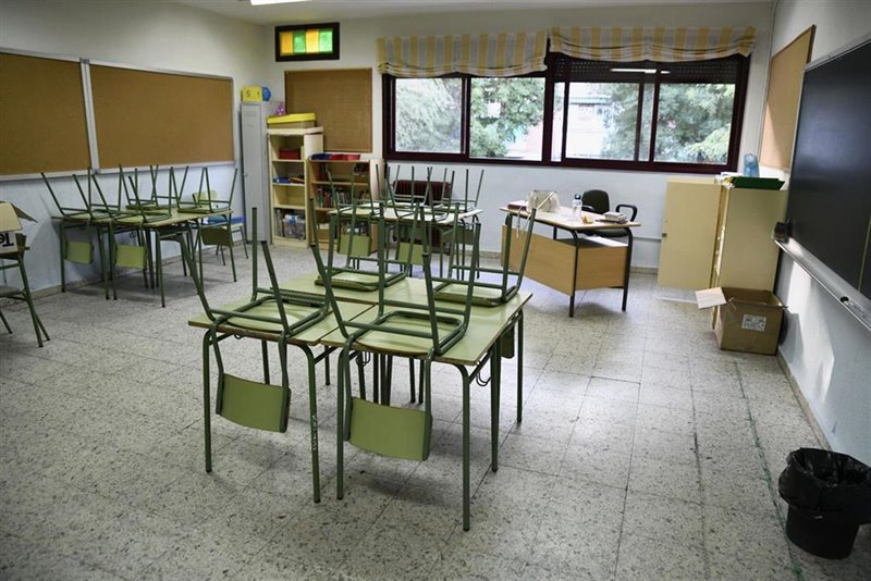 ep aula de primaria del colegio de educacion infantil y primaria ceip joaquin costa de madrid