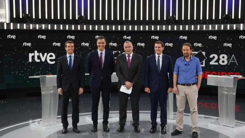 Debate.- Rivera afea a Casado que PP subió impuestos y acusa a PSOE y Podemos de "saquear" el bolsillo del ciudadano | Ricardo Rubio - Europa Press ep debate- rivera afeacasadopp subio impuestosacusapsoepodemos de saquear bolsillociudadano