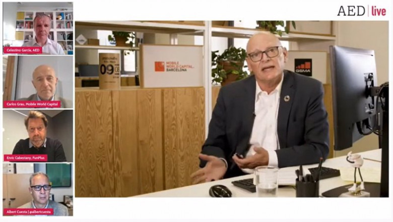 El ceo de la GSMA, John Hoffman, en un debate online | AED ep el ceo de la gsma john hoffman en un debate online