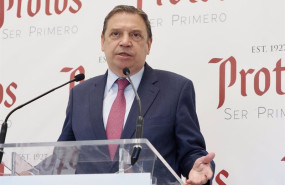 ep el ministro de agricultura luis planas durante su intervencion en la inauguracion de la bodega