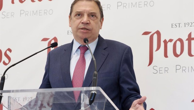 ep el ministro de agricultura luis planas durante su intervencion en la inauguracion de la bodega