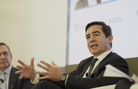 ep el presidente del bbva carlos torres vila durante el encuentro deusto business alumni celebrado