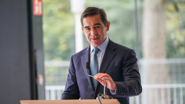 ep el presidente del bbva carlos torres vila interviene durante la presentacion del regreso a bilbao