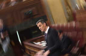 ep el presidente del gobierno pedro sanchez durante una sesion plenaria