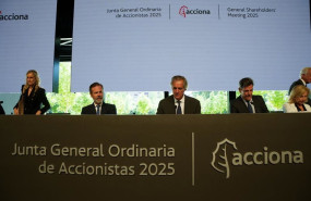 ep el presidente y ceo de acciona jose manuel entrecanales domecq c durante la junta general de