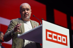 ep el secretario general de ccoo unai sordo interviene durante la clausura del 12 congreso