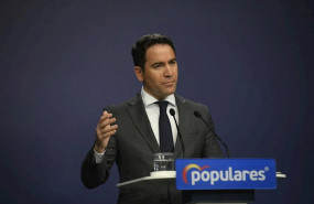 ep el secretario general del partido popular teodoro garcia egea ofrece una rueda de prensa tras una