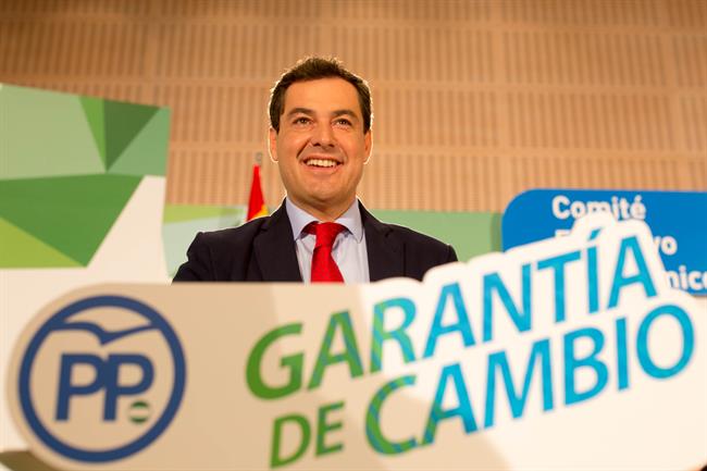 Juanma Moreno, hoy ante el Comité Ejecutivo del PP-A | EDUARDO BRIONES/EUROPA PRESS ep juanma moreno hoycomite ejecutivopp-a