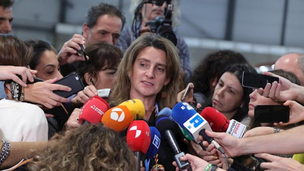 ep la ministra para la transicion ecologica en funciones teresa ribera oferce declaraciones a los