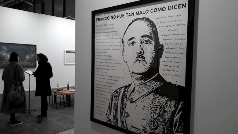 ep la obra franco no fue tan malo como dicen que se expone en la 39 edicion de arcomadrid ep la obra franco no fue tan malo como dicen que se expone en la 39 edicion de arcomadrid