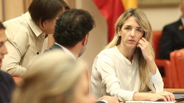 La portavoz del PP en el Congreso, Cayetana Álvarez de Toledo, durante la reunión de la Diputación Permanente del Congreso, el único órgano de la Cámara que se mantiene en pie desde la convocatoria de las elecciones del 10 de noviembre, para debatir los c | Eduardo Parra - Europa Press ep la portavoz del pp en el congreso cayetana alvarez de toledo durante la reunion de la diputacion