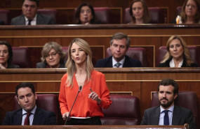 ep la portavoz del pp en el congreso cayetana alvarez de toledo interviene en el pleno desde su