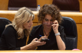 ep la vicepresidenta segunda y ministra de trabajo yolanda diaz i y la vicepresidenta primera y