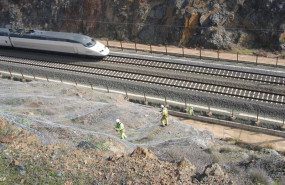 ep labores de mantenimiento en la red ferroviaria