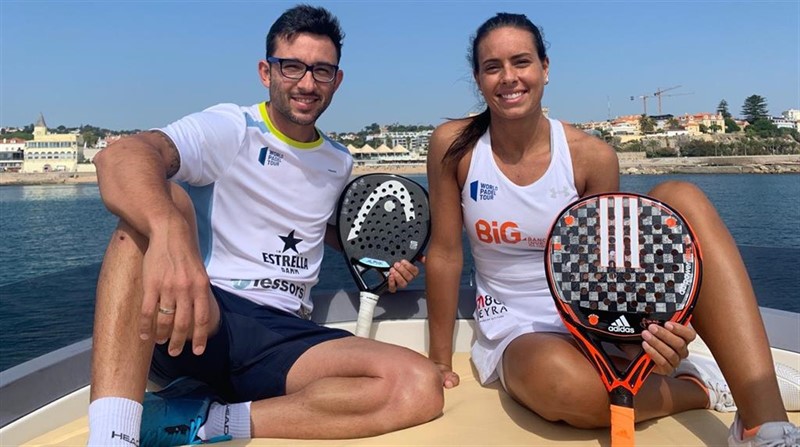 ep los jugadores de padel sanyo gutierrez y sofia araujo