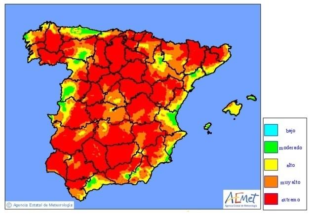 Riesgo de incendios | AEMET ep riesgoincendios