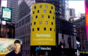 ep un cartel en wall street anuncia el inicio de la cotizacion de ferrovial en el nasdaq