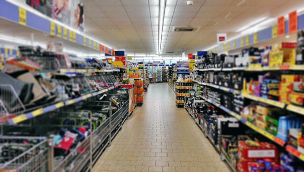 dl shopping supermarket groceries high street high st footfall retail retailer spending consumer lidl pb