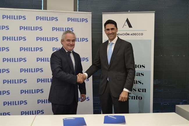 Acuerdo Philips Lighting y Fundación Adecco | PHILIPS LIGHTING Y FUNDACIÓN ADECCO ep acuerdo philips lightingfundacion adecco