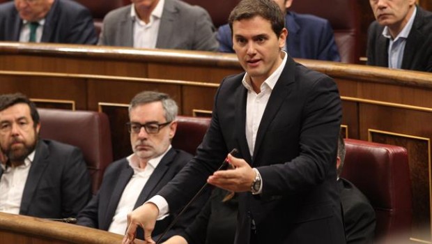 Albert Rivera, desde su escaño | EUROPA PRESS ep albert rivera desdeescano 20180213195401