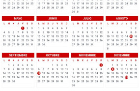 ep archivo   calendario laboral en espana en 2026 seran fiesta en toda espana el jueves 1 de enero