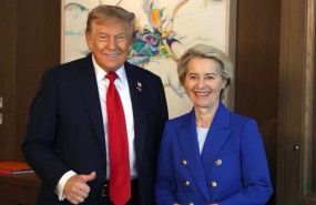 ep archivo   donald trump y ursula von der leyen