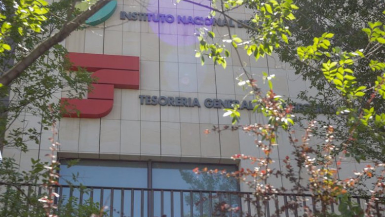 Archivo - Fachada de la Tesorería General de la Seguridad Social, en Madrid (España). | Ricardo Rubio - Europa Press - Archivo ep archivo fachada de la tesoreria general de la seguridad social en madrid espana