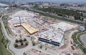 ep archivo   obras del centro comercial de lar espana palmas altas