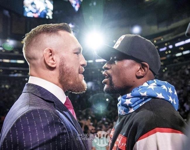 Conor McGregor y Floyd Mayweather desafiándose | CONOR MCGREGOR ep conor mcgregorfloyd mayweather desafiandose