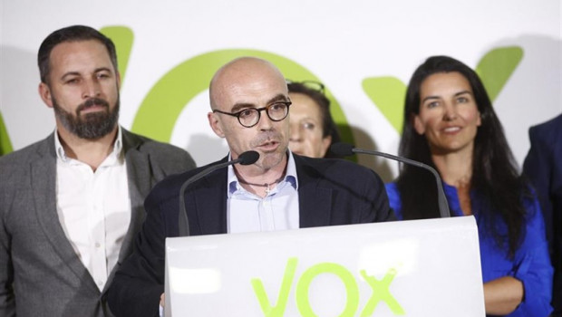 ep el cabeza de lista de vox al parlamento europeo jorge buxade declara tras conocer los resultados