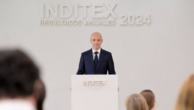 ep el consejero delegado de inditex oscar garcia maceiras interviene durante la presentacion de ep el consejero delegado de inditex oscar garcia maceiras interviene durante la presentacion de