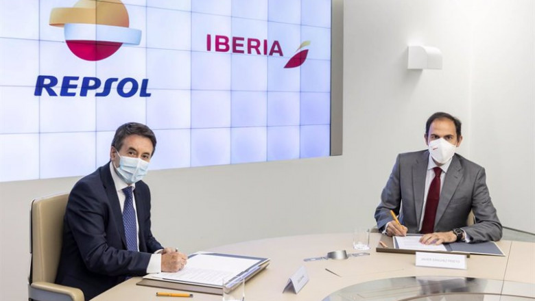 ep el consejero delegado de repsol josu jon imaz y el presidente de iberia javier sanchez prieto ep el consejero delegado de repsol josu jon imaz y el presidente de iberia javier sanchez prieto