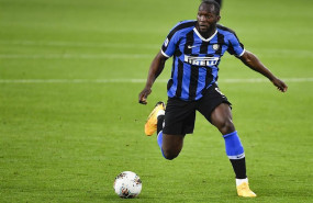 ep el delantero belga romelu lukaku durante un partido con el inter de milan