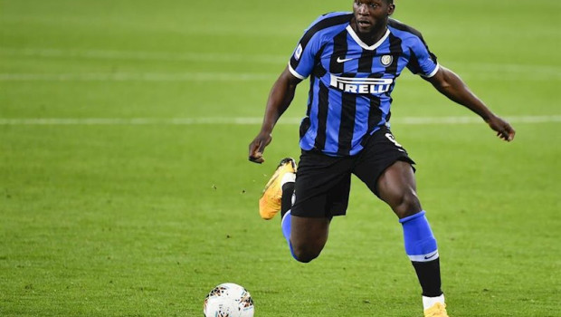 ep el delantero belga romelu lukaku durante un partido con el inter de milan