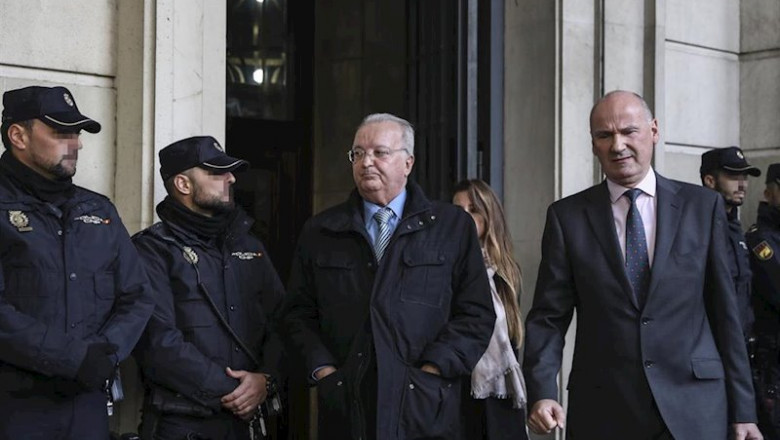 María José López - Europa Press ep el ex consejero de empleo de la junta de andalucia antonio fernandez a la salida del juicio del